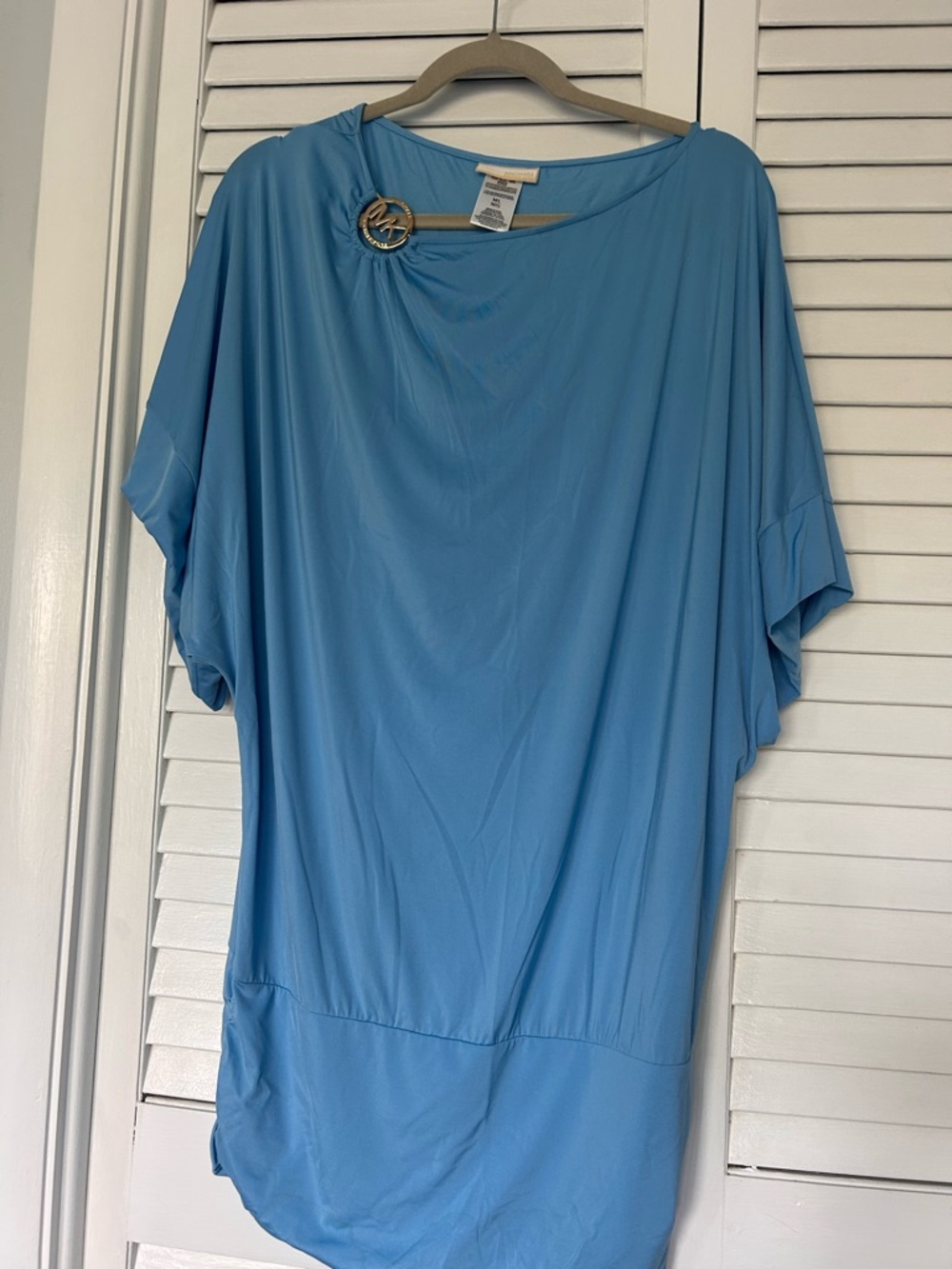 MICHAEL Michael Kors Light cover up with Gold-Tone Accent